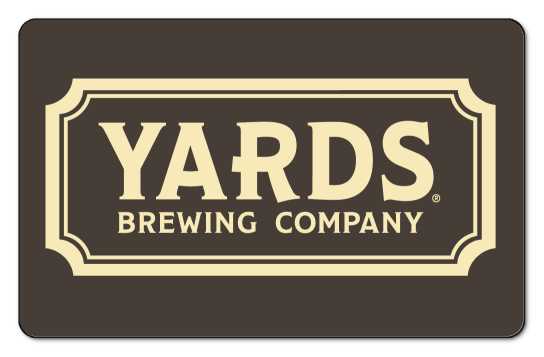 Yards logo on a brown background